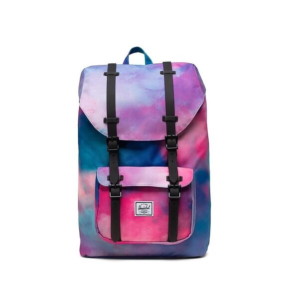 Herschel Little American Mid Volume Backpack Tie Dye Cloudburst Neon NEW Travel main image 5